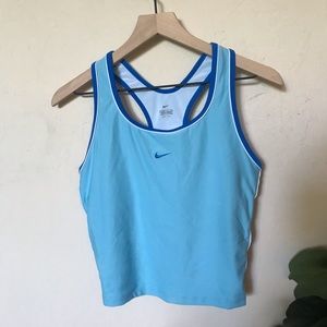 Nike dry fit tank with built in sports bra